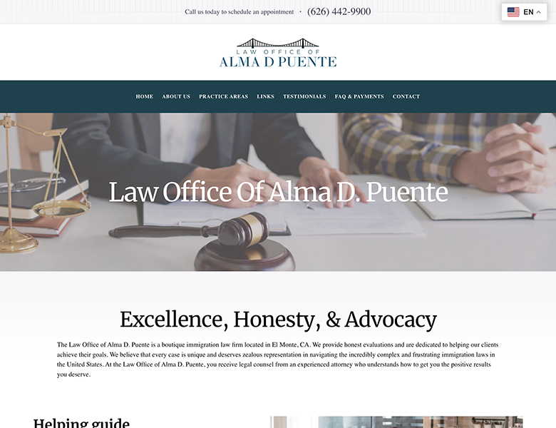 Alma D. Puente website