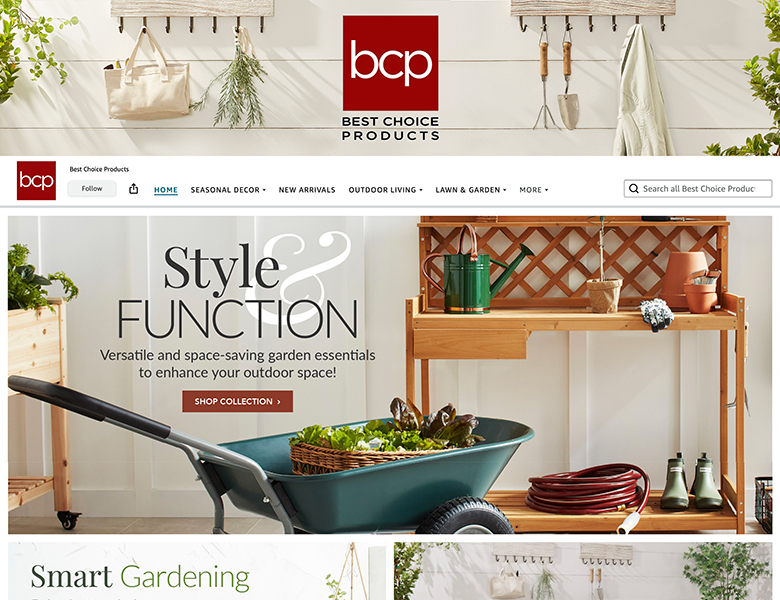 Best Choice Products website